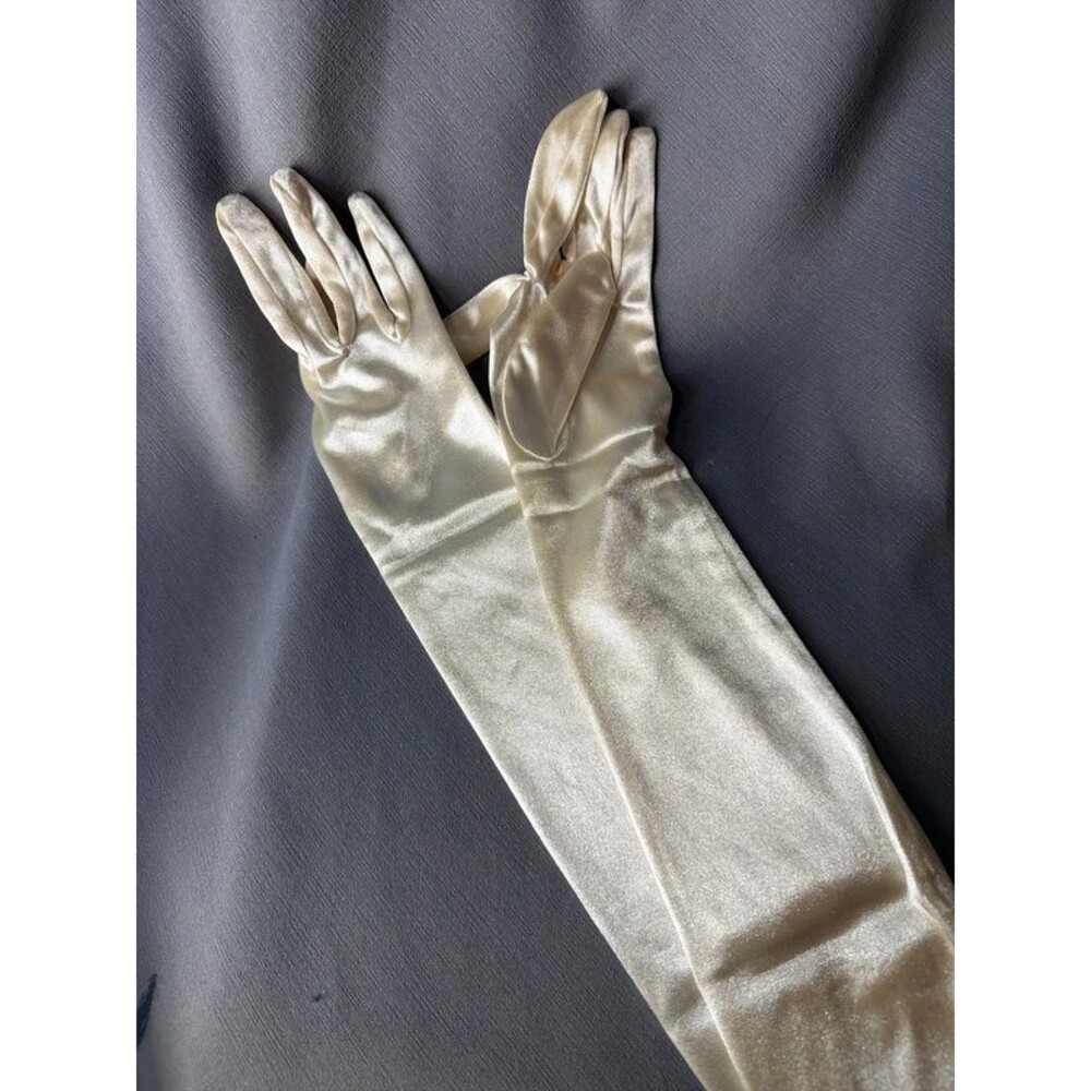 Xuhan Women’s 1920s Flapper Accessory Set gloves – Champagne -M